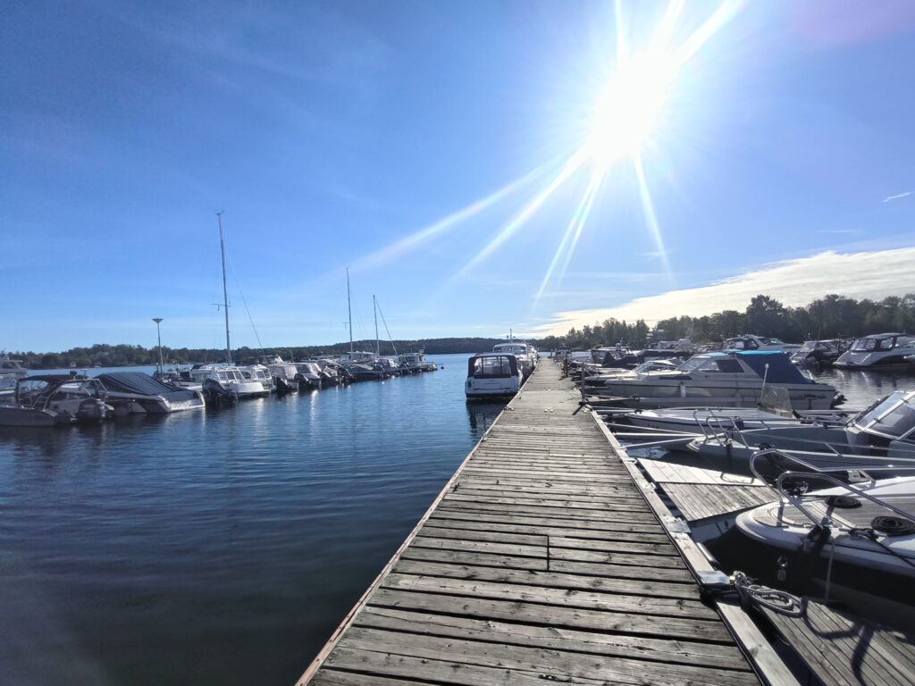 Marina i Svinninge med båtplats och bryggplats